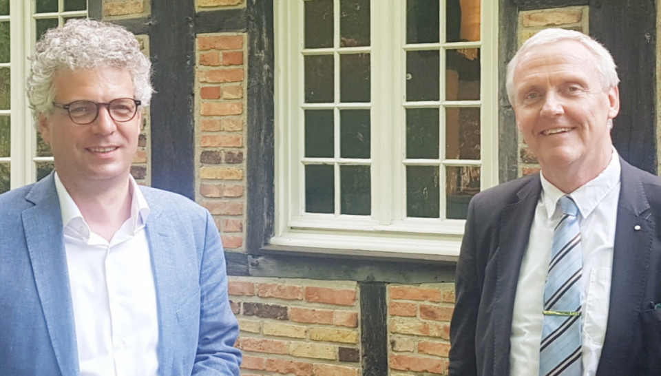 Stefan Nacke, MdL (Bundestagskandidat) und Wolfram Pott (Vorsitzender KPV Mnster)
